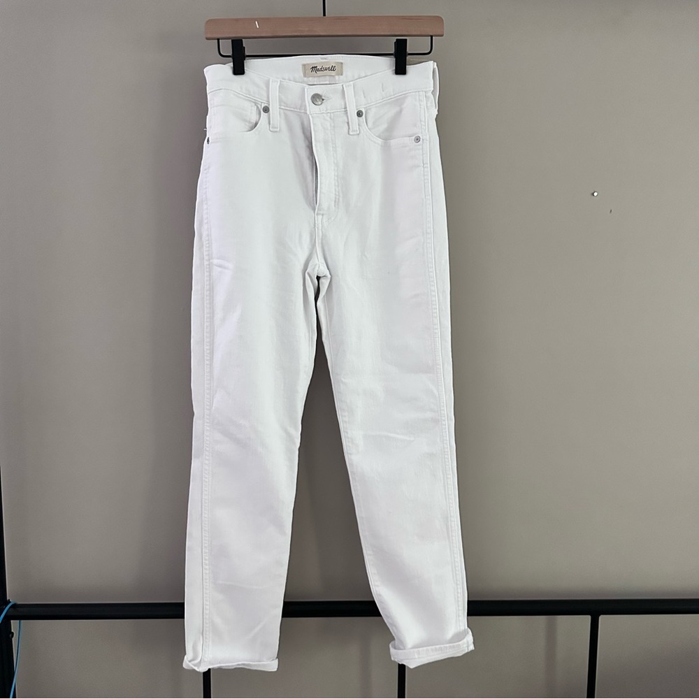 NWT Madewell Stovepipe High Waisted Jeans